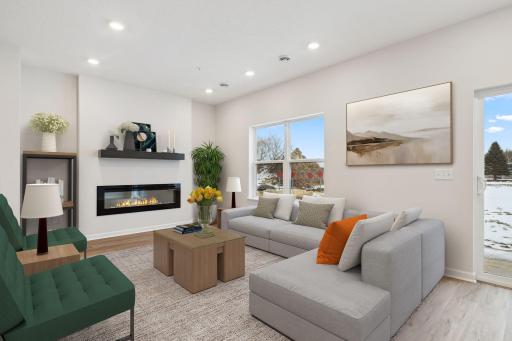 The Bayfield Living Room - All Pictures are Illustration Only