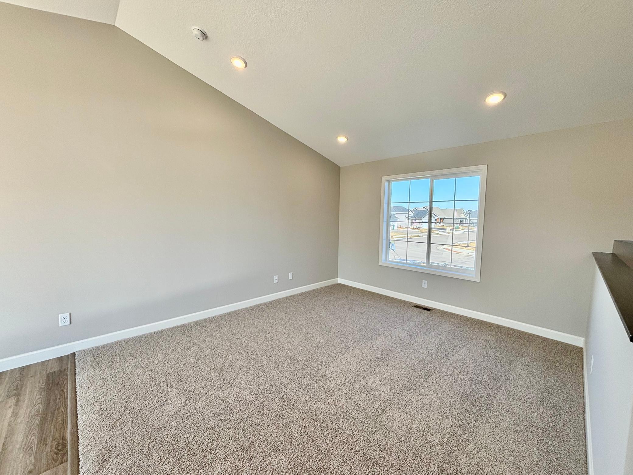 Living Room - The Weston at 11359 5th St NE in River's Edge!