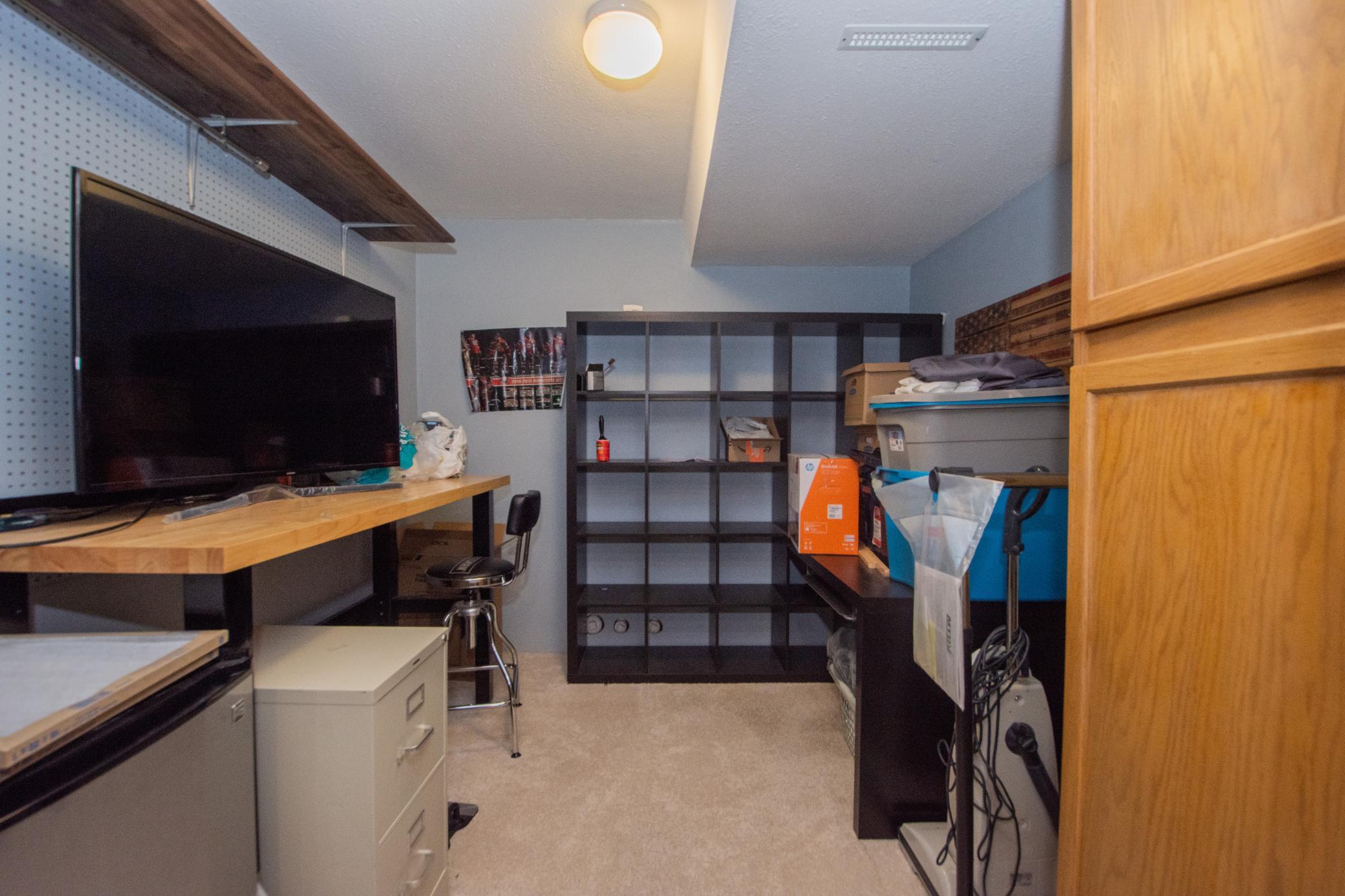 Bonus Room/Workshop area