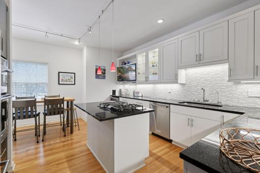 Enjoy entertaining in the remodeled kitchen