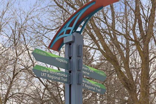 Minnetonka LRT/Trails lead to downtown Victoria to the west and all the way to the Mississippi to the east.