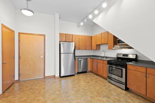 Design your kitchen space. Add an Island and still have room for a table and chairs.