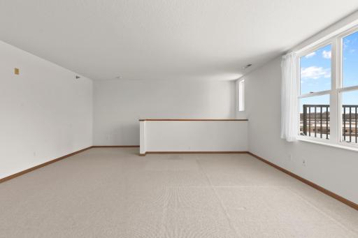 Upper level loft