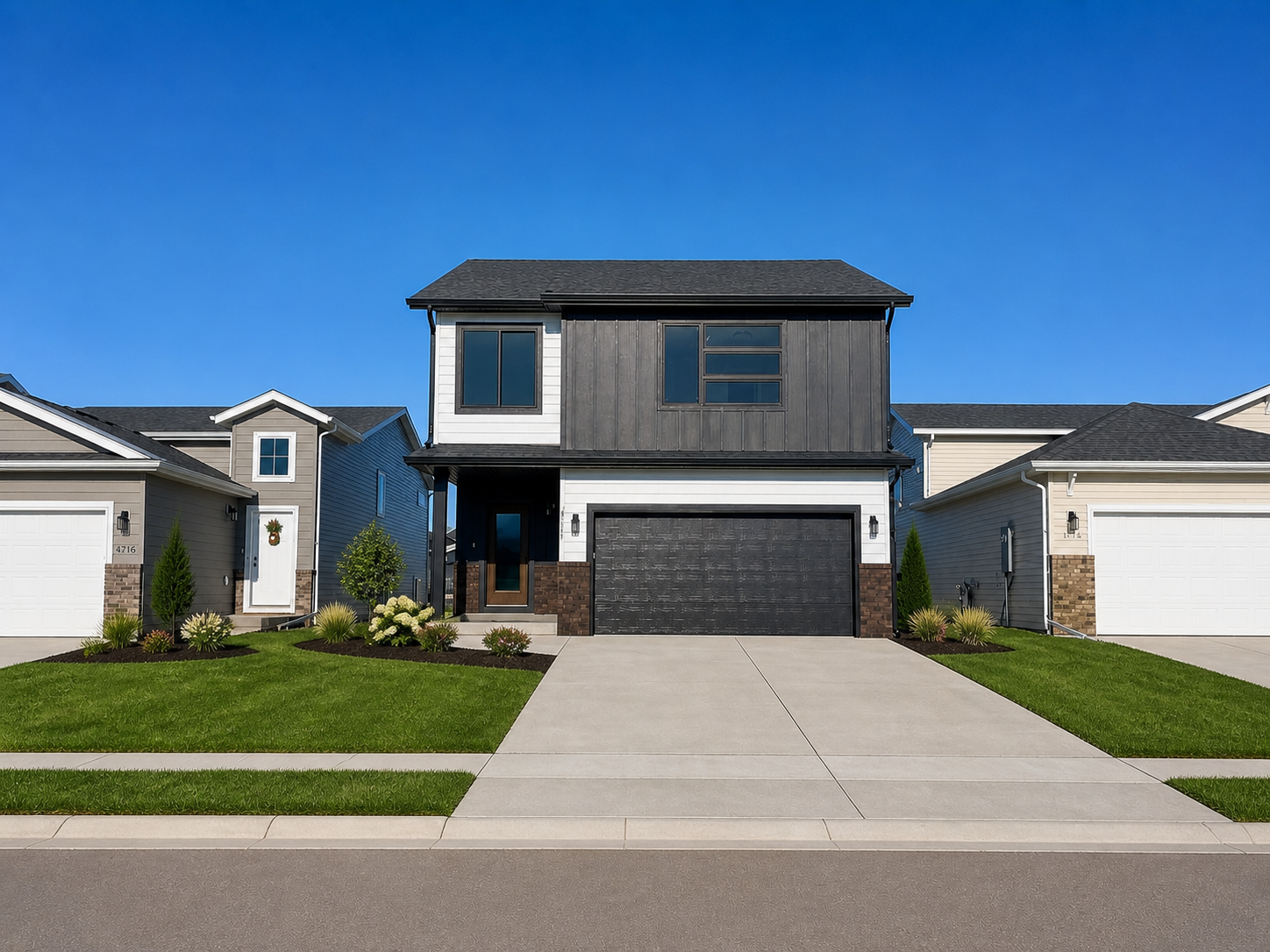Virtually enhanced landscaping