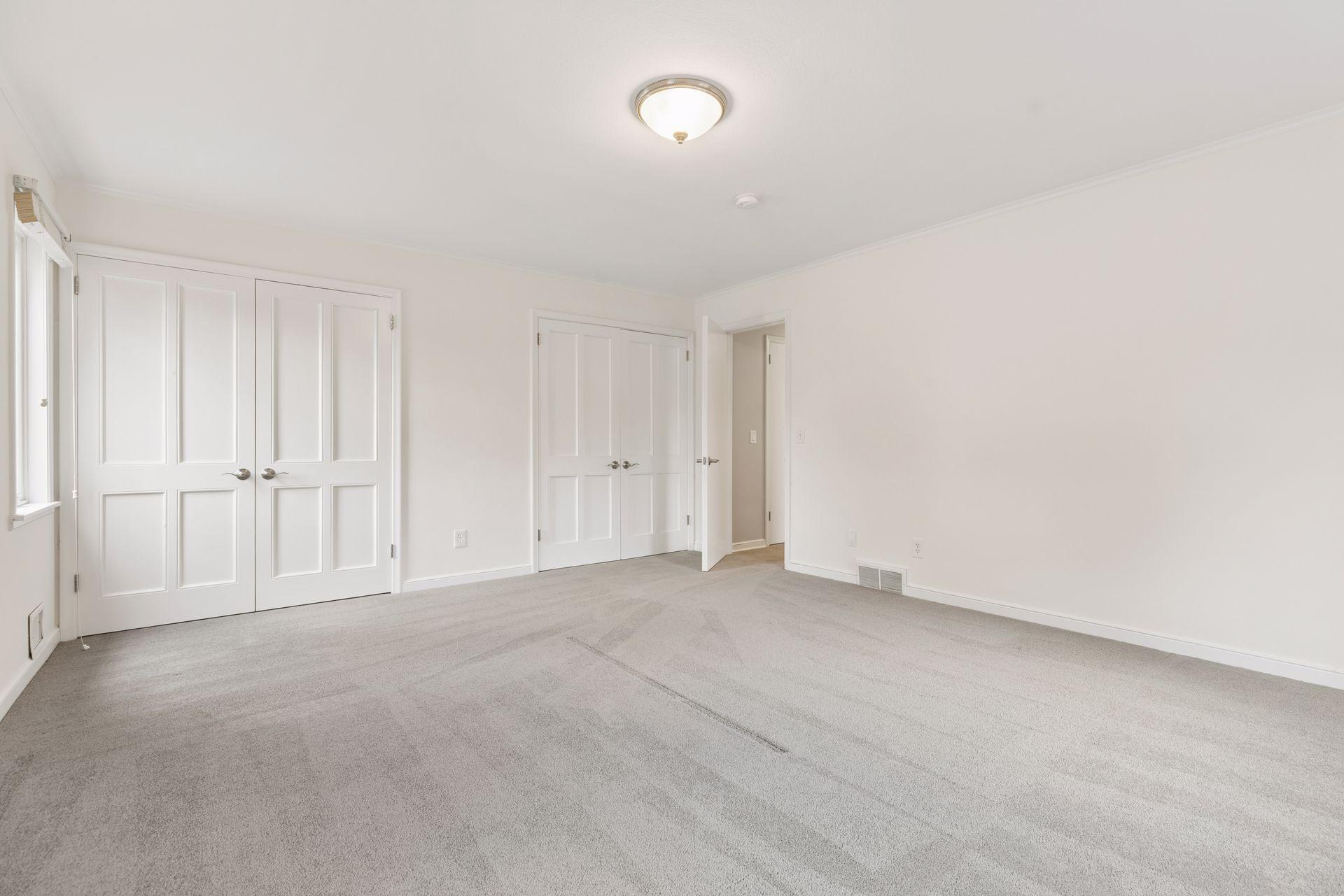 Great closet space in bedroom #1.