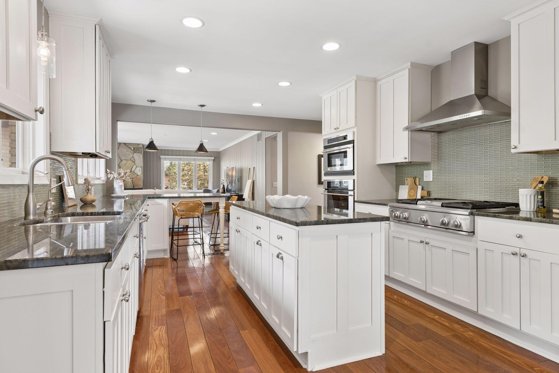 Enjoy a plethora of cabinetry and workspace. Perfect for the avid chef or entertainer.