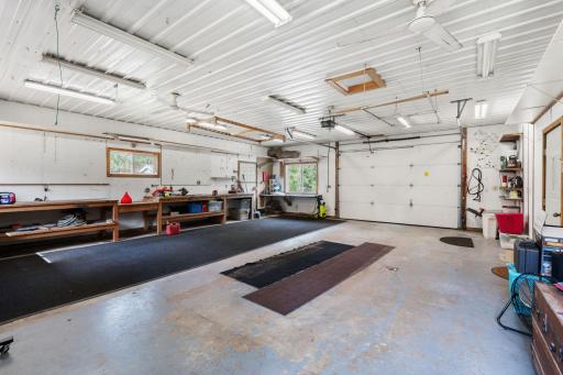 Is this not the garage of your dreams! Complete with in floor heat and drain