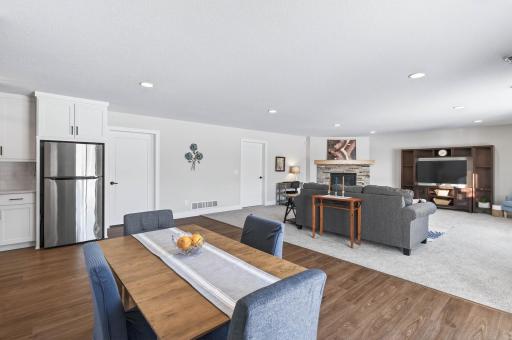 Basement Entertaining