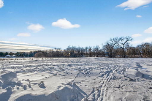Area prepped for pole barn