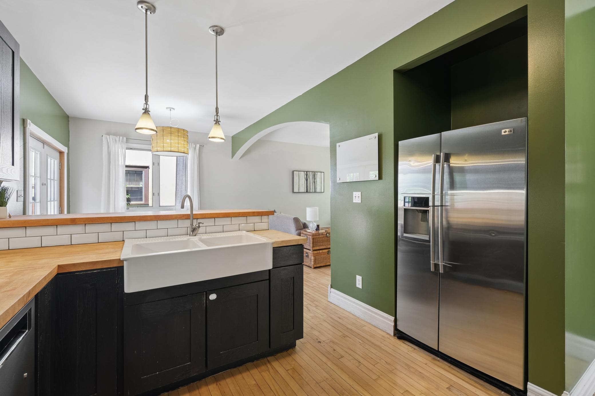 Bright, open floor plan is perfect for entertaining