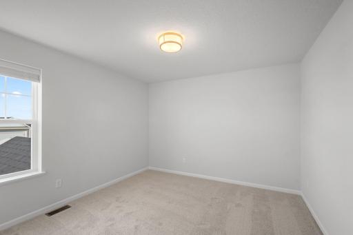 Third Bedroom (Photo of similar home - Colors and selections will vary)