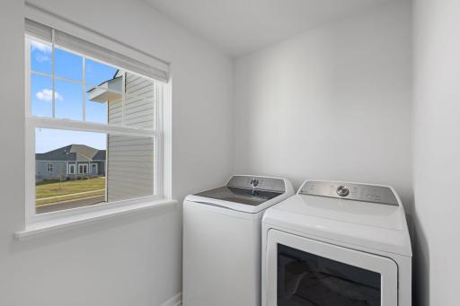 Laundry Room (Photo of similar home - Colors and selections will vary)