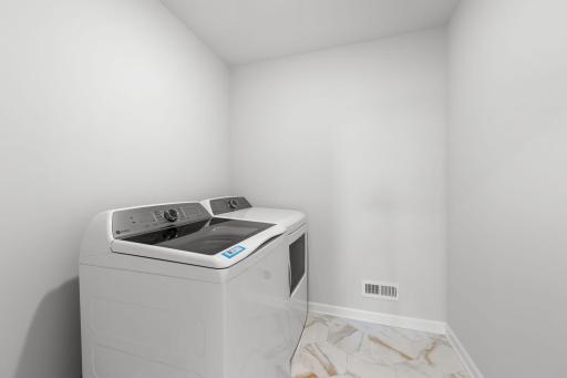 Laundry Room (Photo of similar home - Colors and selections will vary)