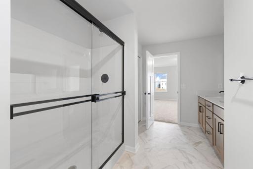 Owner's Bathroom (Photo of similar home - Colors and selections will vary)