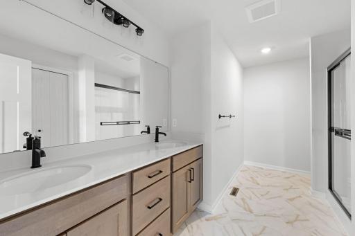 Owner's Bathroom (Photo of similar home - Colors and selections will vary)