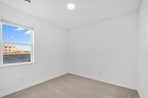 Photo is of the actual home.