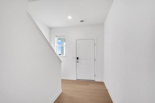 Photo is of the actual home.