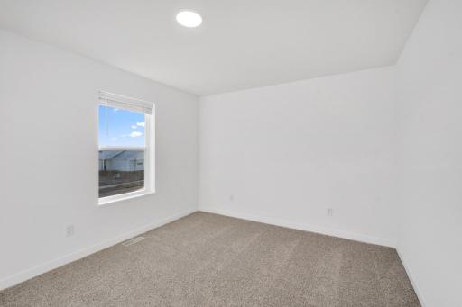 Photo is of the actual home.