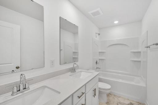 Photo is of the actual home.