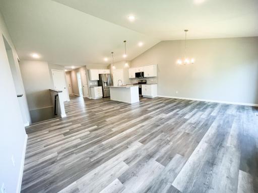 All photos of previously finished home of same floor plan