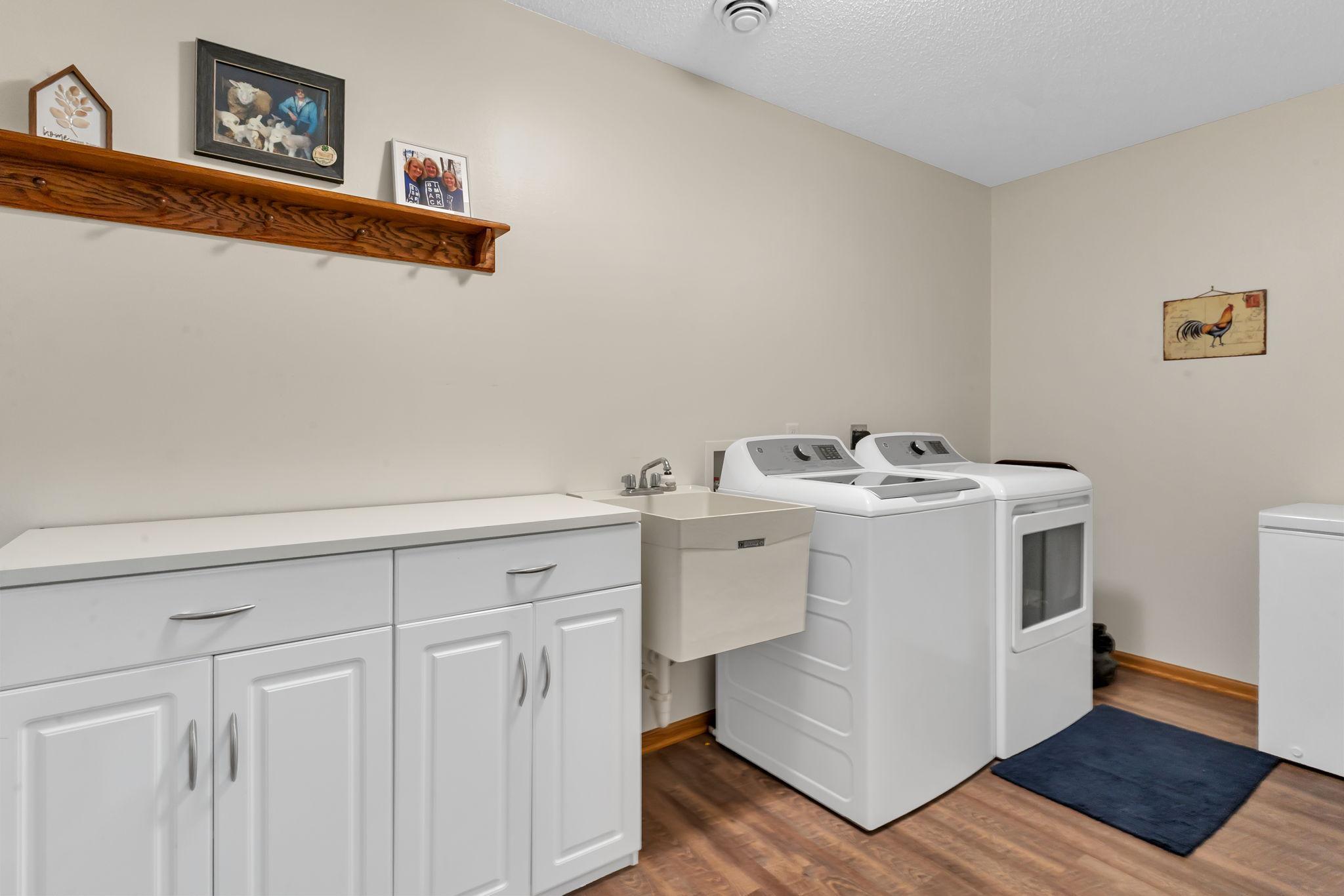 Main floor laundry/mud room