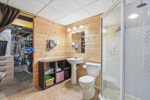 Bathroom in the lower level