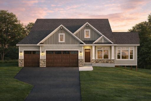 Model Home Render - Home is under construction.