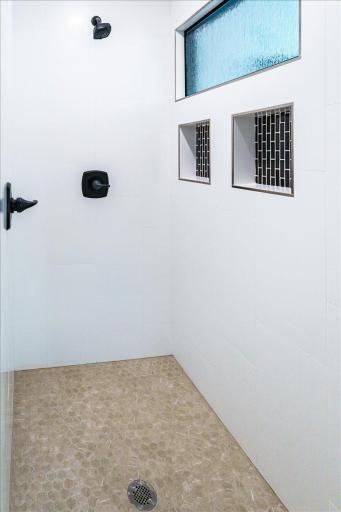 Primary Tiled Walk-in Shower