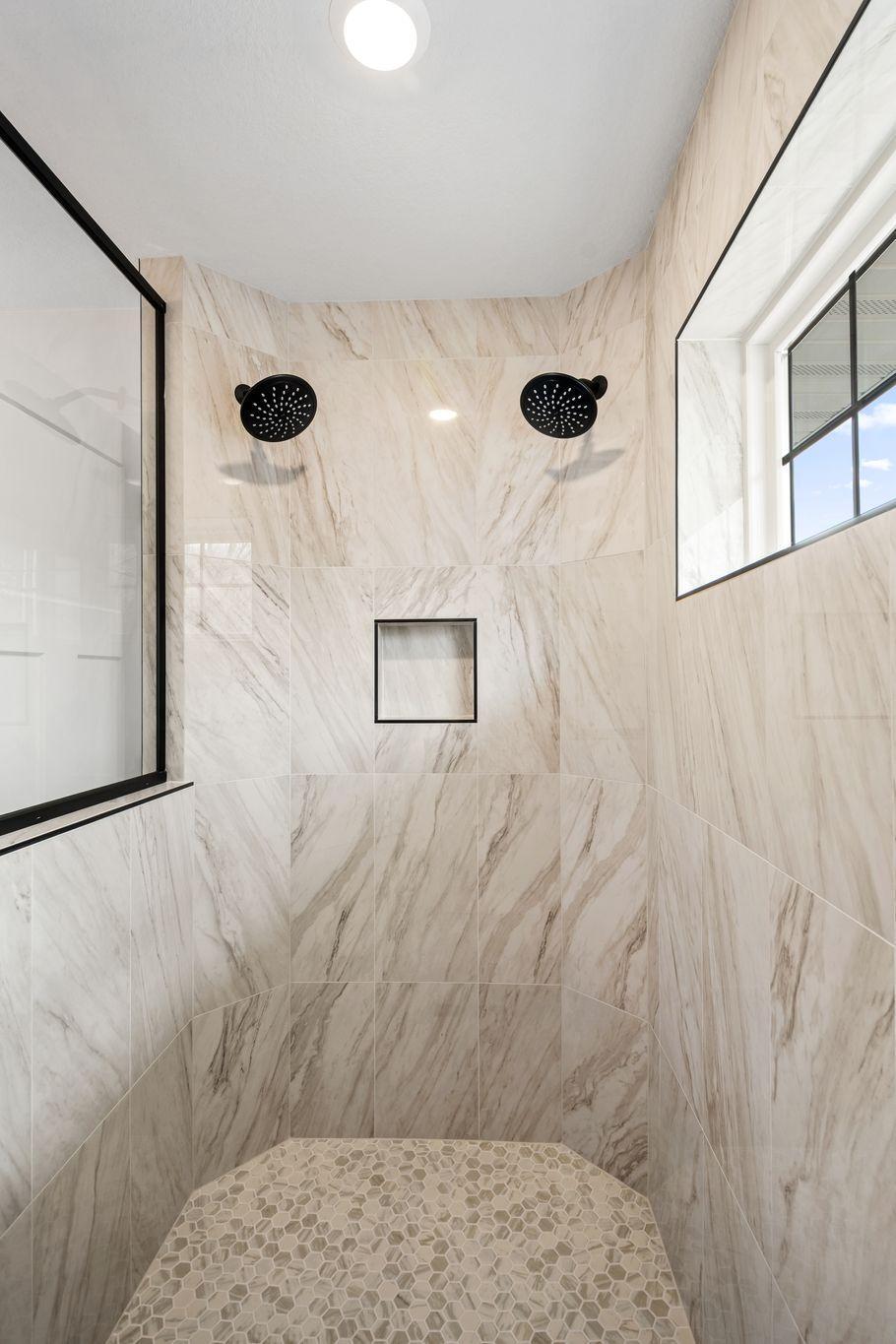The serenity shower gives a true spa-like experience