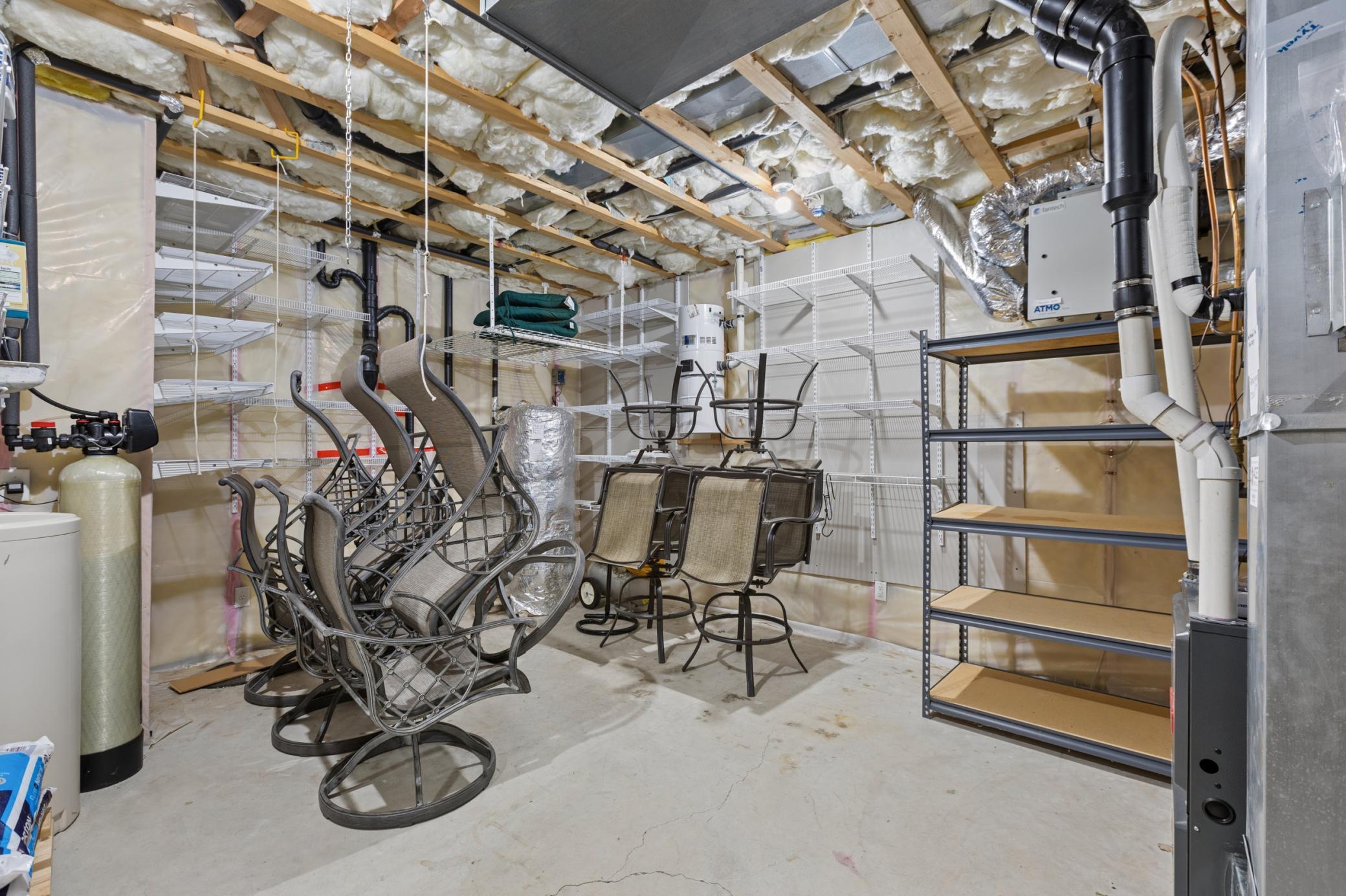 See supplements for list of mechanical updates. This is another great storage space!