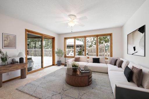 Walkout Lower Level Walkout Recreation / Family room / Bar Area!