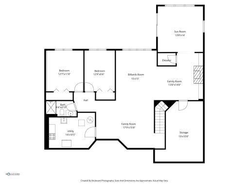 Lower Level Floor Plan