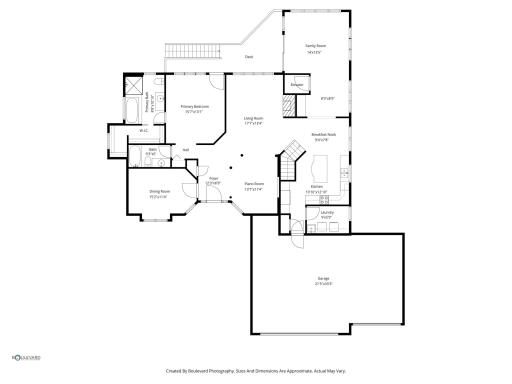 Main Level Floor Plan