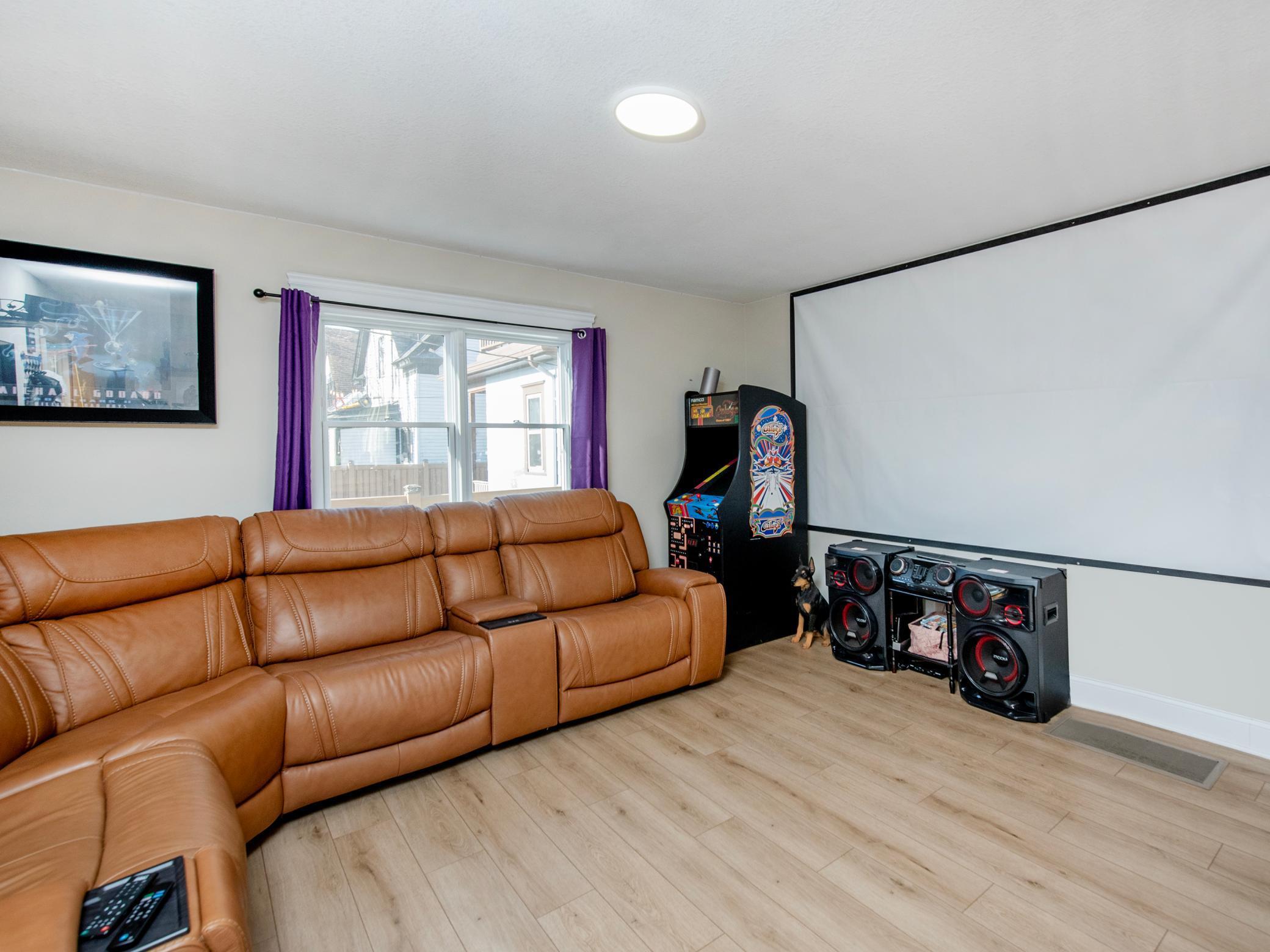 Main level family room.