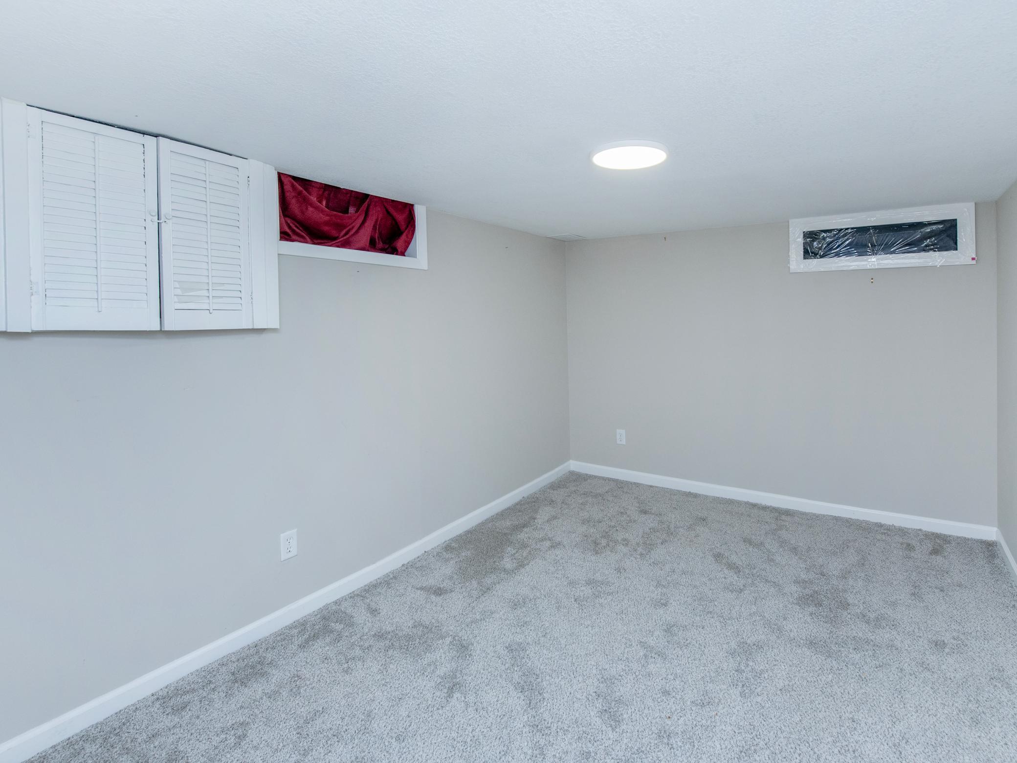 Lower level den. There is also a legal bedroom in the basement.