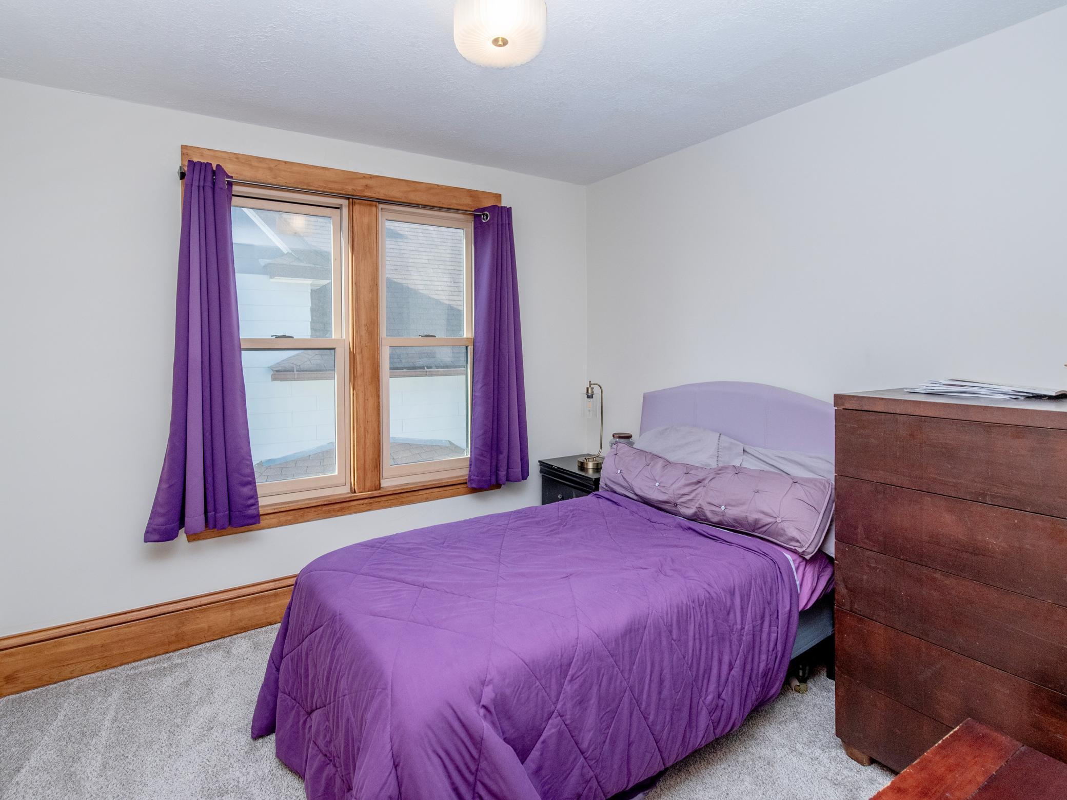 1 of 2 upper level bedrooms