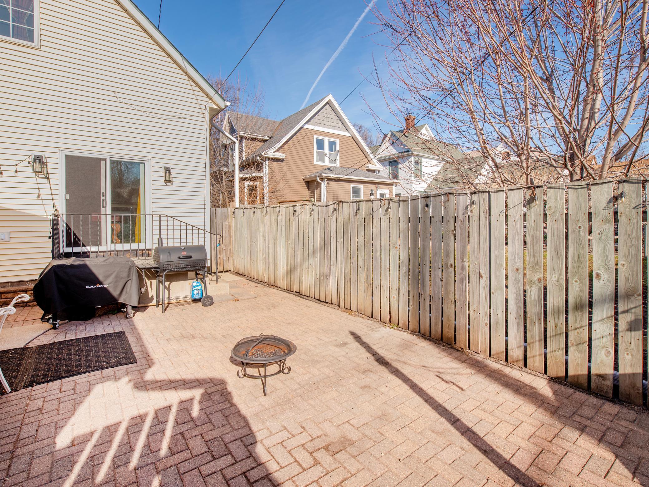 Fenced in for added privacy!