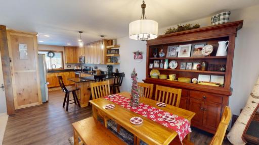 Dining room/kitchen
