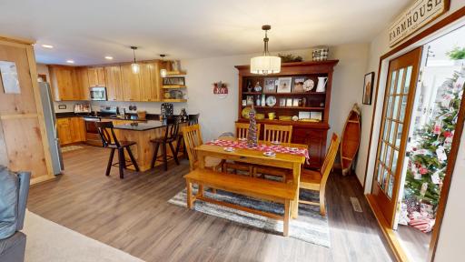 Dining room/kitchen