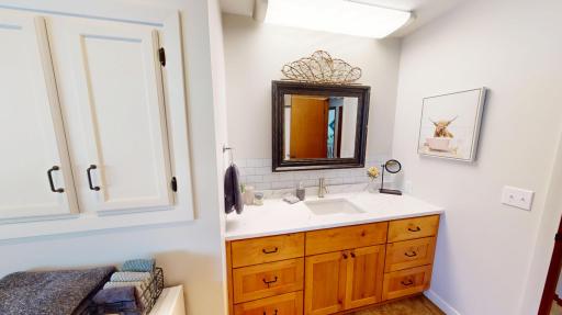 Upper level full bath