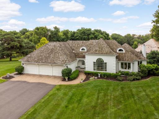 Gracious and charming exterior, and it only continues as you enter the house!