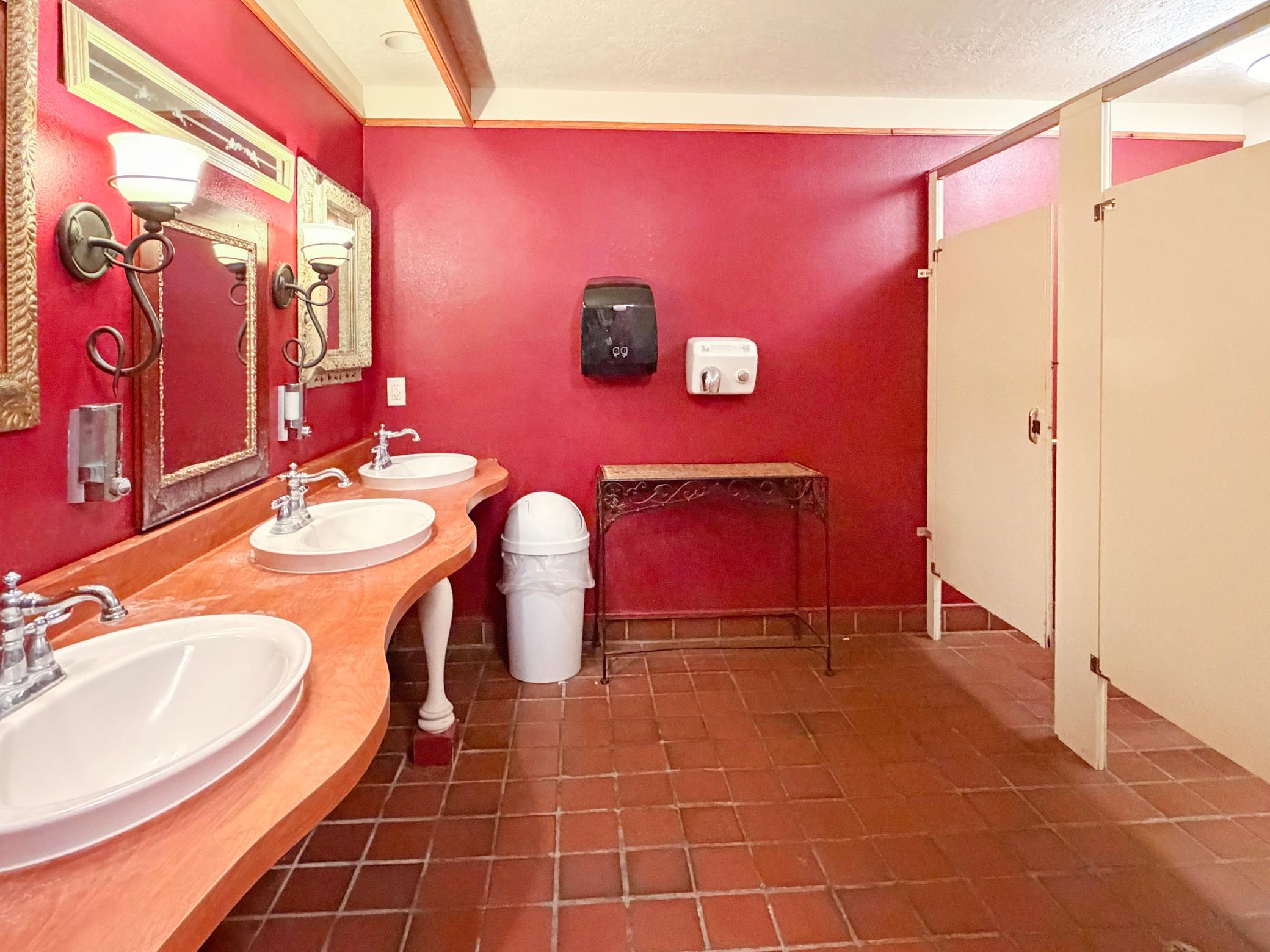 Women's bathroom