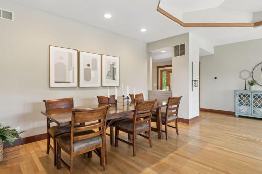 With views overlooking the wooded yard and easy access to the covered porch and deck, itâs built for both everyday living and entertaining.