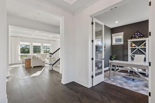 Every space has been thoughtfully curated, featuring custom millwork, wide-plank hardwood floors, and soaring ceilings.