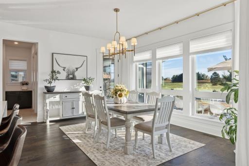 Abundant light through the expansive windows - another design detail that does not disappoint!