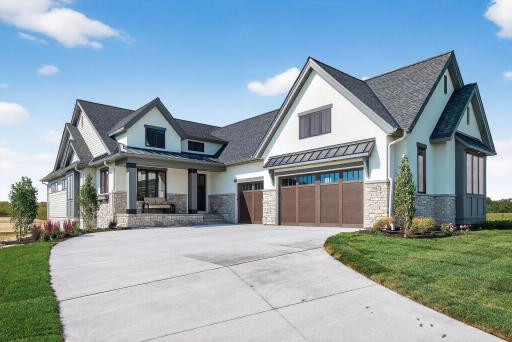 Photo of previous model home by Wooddale Builders