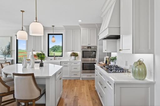 Photo of previous model home by Wooddale Builders