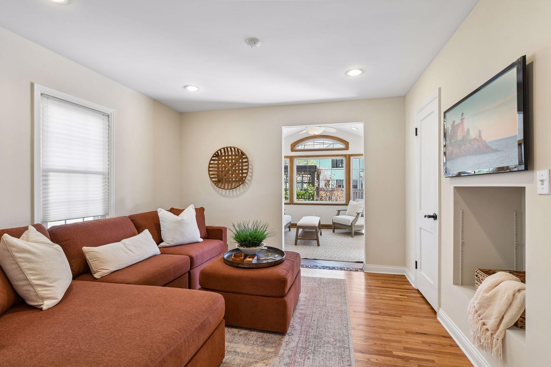 Cozy den off of the formal living room.
