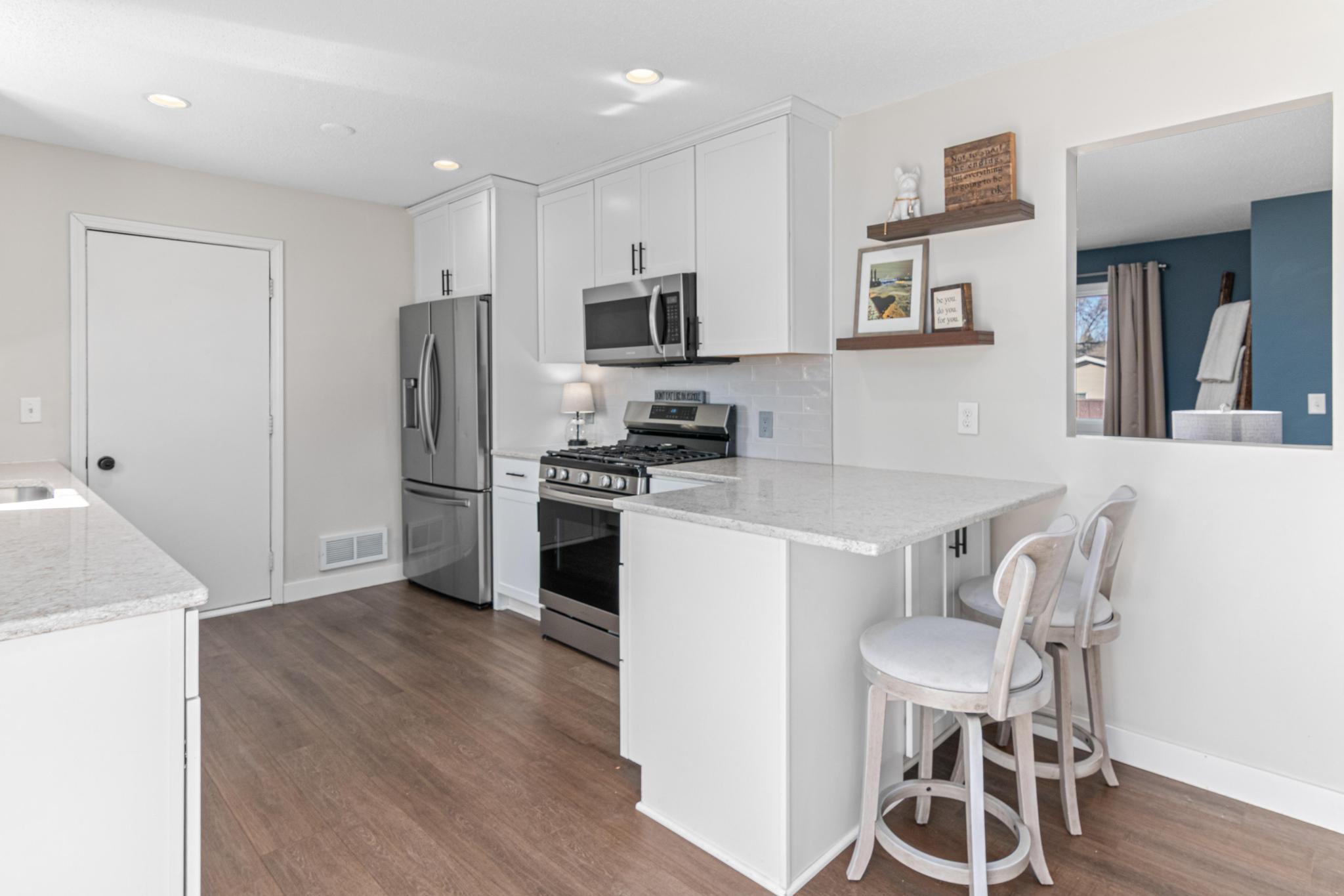 Updated kitchen
