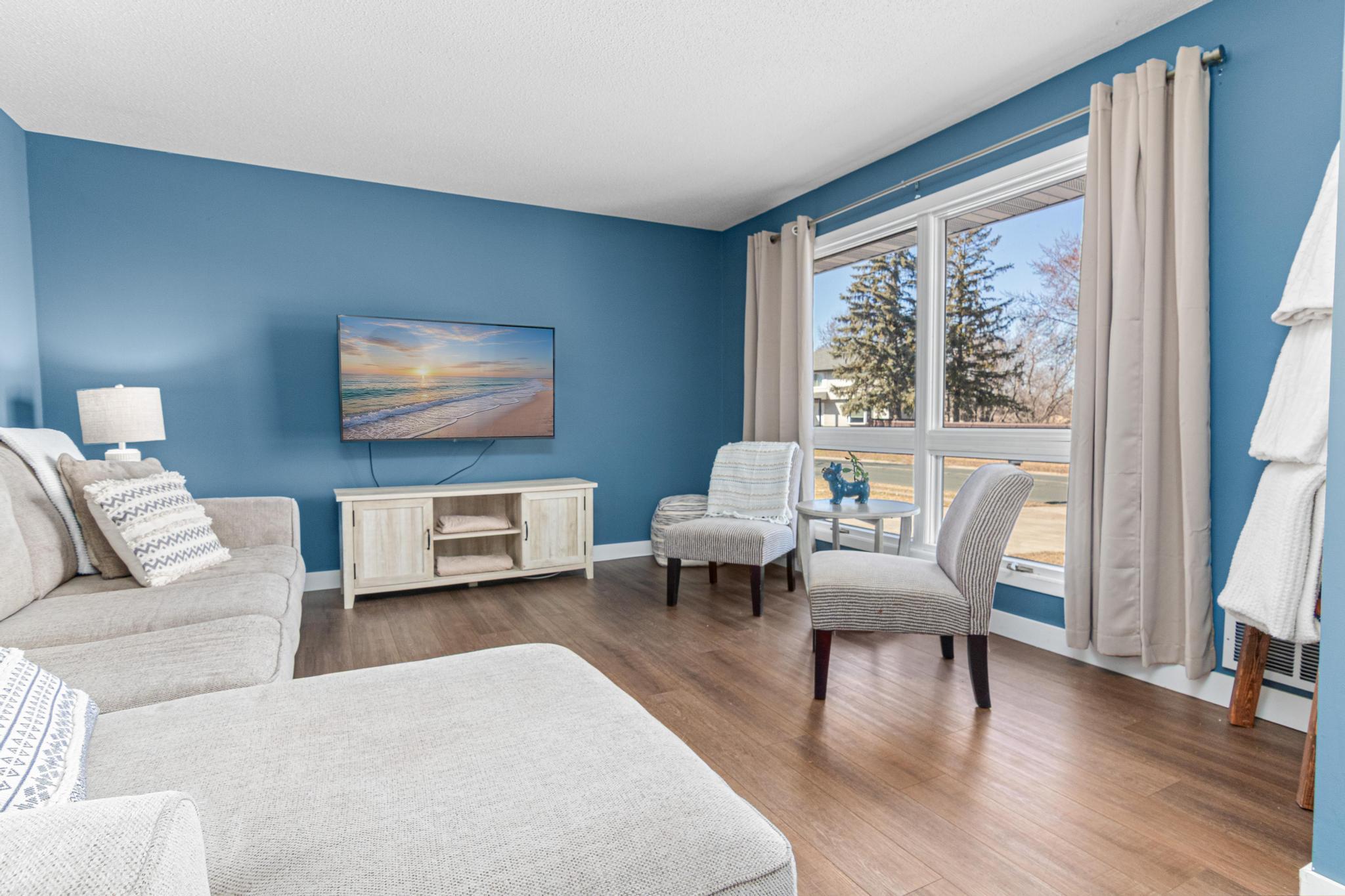 Light-filled living room